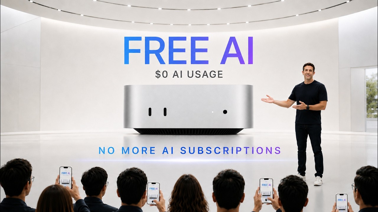 Apple Just Killed AI Subscriptions Forever (Mac Mini M6 & M5 Pro)