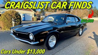 Rare Discoveries Classic Cars for Sale Under $12,000 on Craigslist!