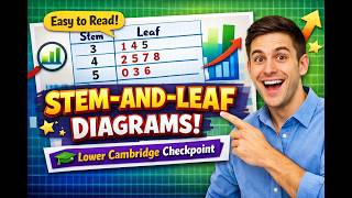 Stem-and-Leaf Diagrams Made Easy | Lower Cambridge Checkpoint Mathematics | Statistics Explained