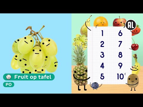 Tellen tot en met tien | groep 1-3 | Fruit op tafel | Schooltv