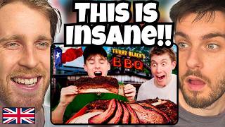 2 Brits REACT to Trying REAL Texas BBQ for the first time!