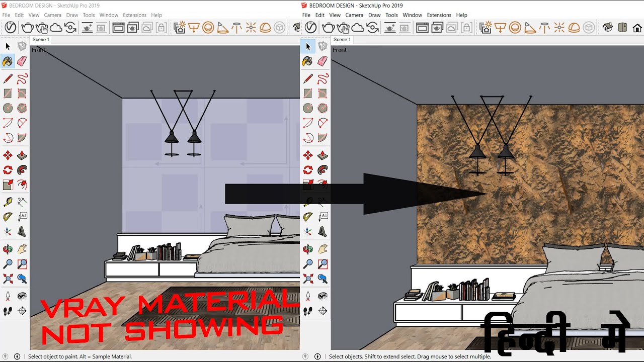 vray-material-not-showing-in-sketchup-in-hindi-youtube