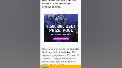 ETH 2.0 Staking Continues to Climb as Burned ETH Breaks 73k #Shorts