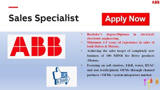 ABB - Sales Specialist - Ahmedabad Gujarat India. screenshot 5