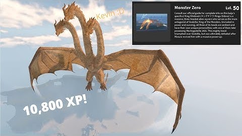 How Powerful Is LEVEL 50 MONSTER ZERO? (OP) - Kaiju Universe