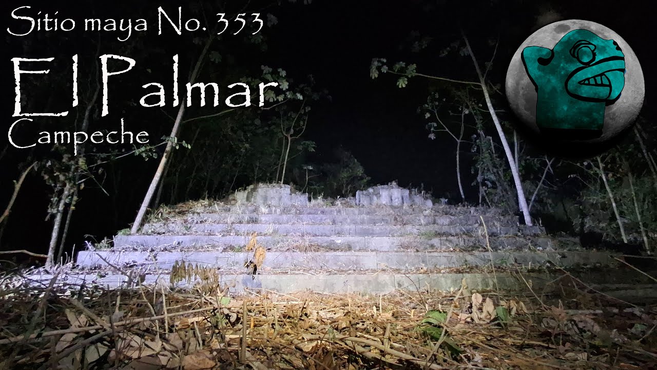 Sitio maya No. 353. El Palmar, Campeche, México