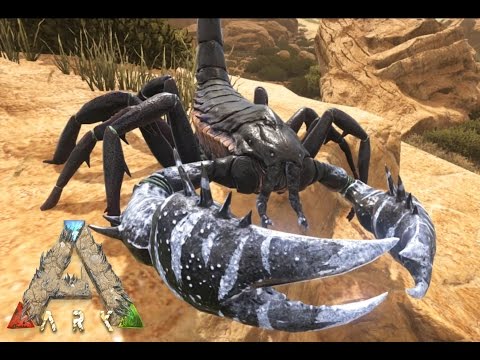 猛毒で肉食恐竜をも眠らせるサソリテイム Ark Scorched Earth 7 Youtube