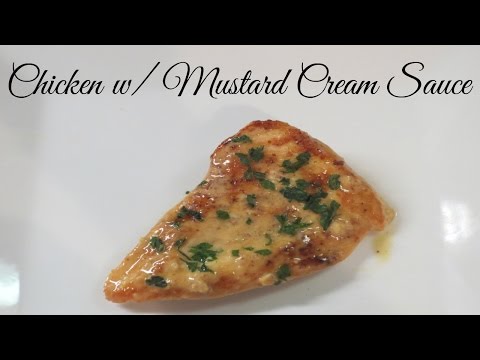 Chicken with Mustard Cream Sauce - Pioneer Woman Recipe!