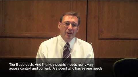 Why is it important to embed intensive interventions within a tiered system of supports?