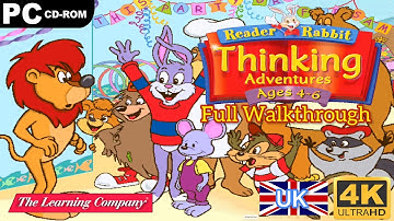Reader Rabbit Thinking Adventures (UK) [PC] Full Walkthrough - 4K60ᶠᵖˢ UHD
