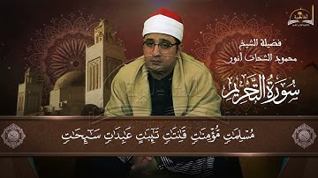 ماتيسر من سورة التحريم للشيخ محمود الشحات انور