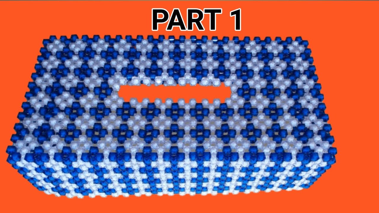 পুতির টিস্যু বক্স টিউটোরিয়াল/Tutorial /PART-1/পুতির কাজ/How To Make Beaded Tissue/putir kaj
