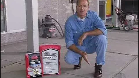 ARDEX CD™ Concrete Dressing - Demonstration