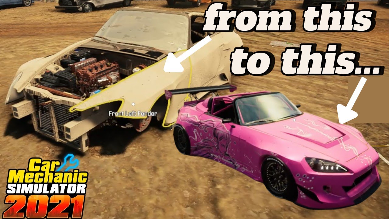 REBUILDING PANDEM S2000 - SUKI FAST & FURIOUS STYLE IN 10 MINUTES... - CAR MECHANIC SIMULATOR 2021