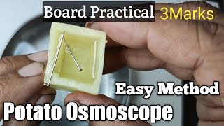 Potato Osmoscope Easy Method By Prof. Prakash Surve (Moderator)