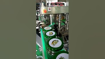 Big glass bottle single station automatic vacuum  capping machine testing video