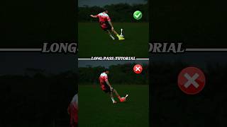 Learn How To Kick Long Pass .
