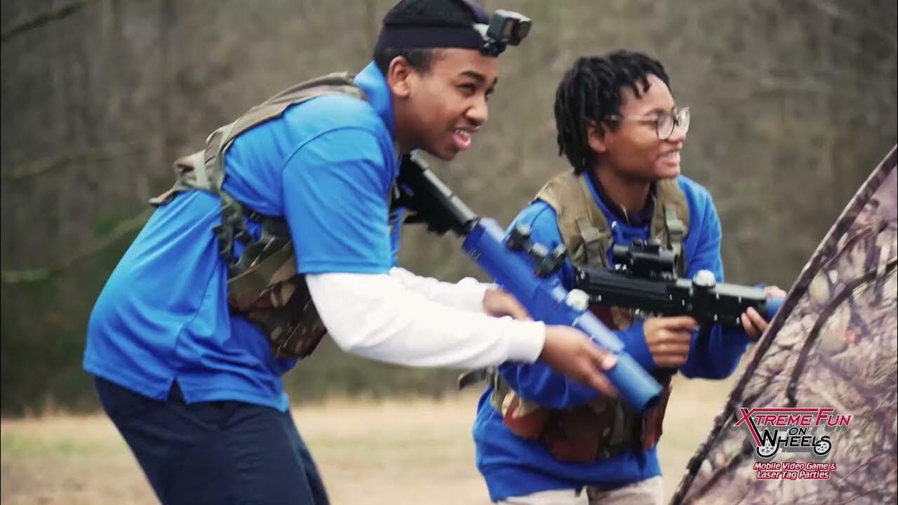 xtreme fun laser tag 20 sec 1080p YouTube
