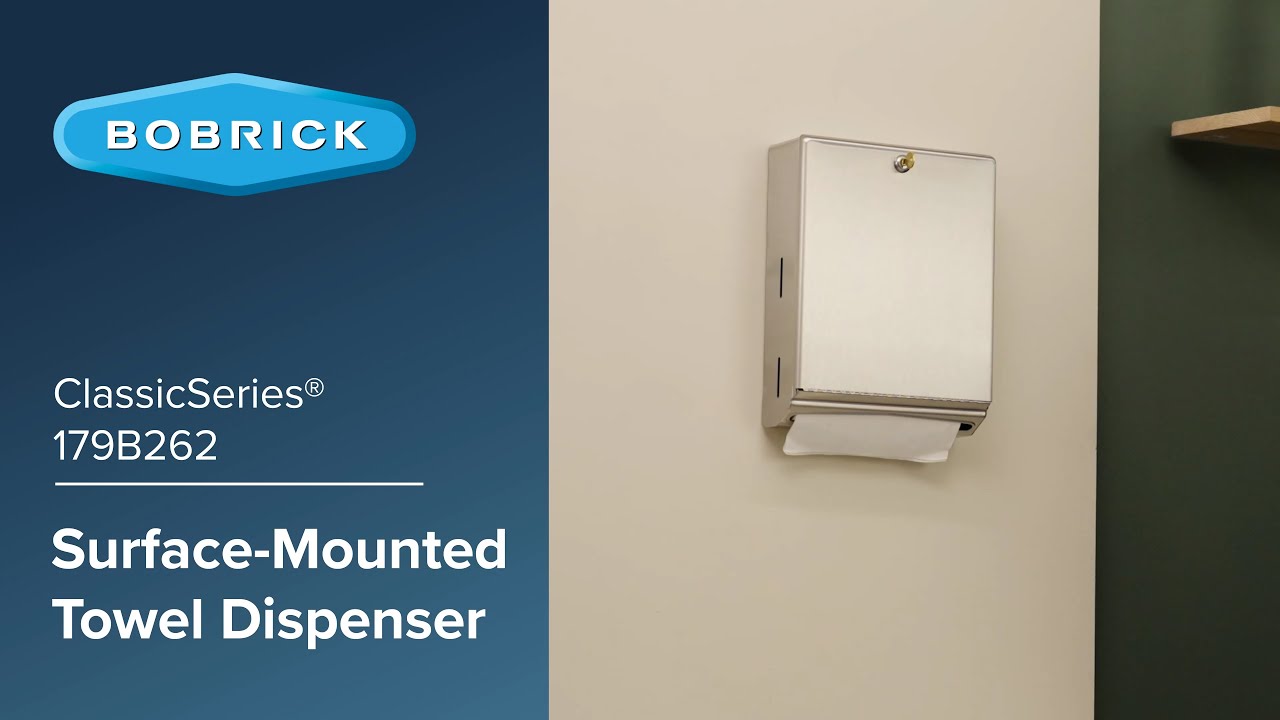 Bobrick ClassicSeries® Surface-Mounted Towel Dispenser