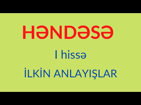 Video: Şüa həndəsi anlayışlardan biridir. Sözün etimologiyası və mənşəyi