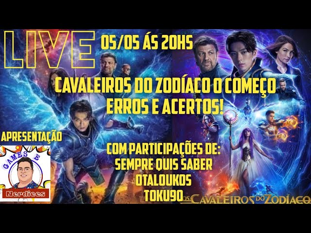 Programa especial sobre Cavaleiros do Zodíaco na PlayTV