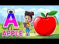 Phonics Song 2 with TWO Words in 3D - A For Airplane - ABC Alphabet Songs with Sounds for Children