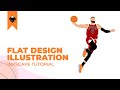 Inkscape tutorial flat design illustration in inkscape