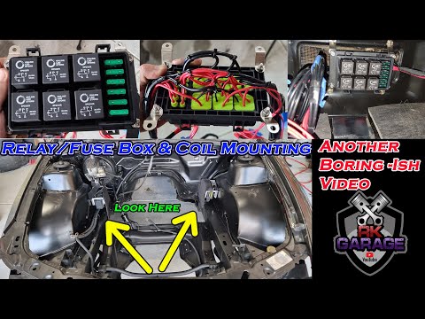 Ecojet Build - Relay/Fuse Box Wiring & Install And Mounting My IGN-1A Coils
