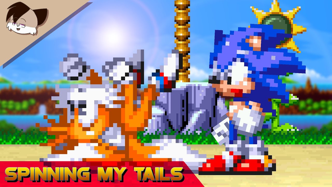 Spinning my Tails But it's a Sprite Animation 