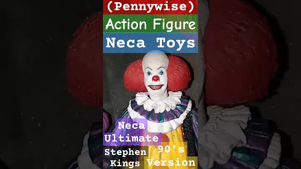 👉🏼 🤡 (Pennywise) | Stephen Kings | (It) | Action Figure | Neca Toys | Neca Ultimate | 90's Version