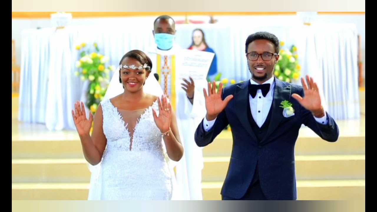 AMAFOTO Y'Ubukwe bwa Gerard Mbabazi na Alice Uwase