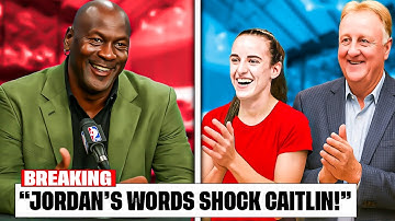 Michael Jordan’s POWERFUL Speech Leaves Caitlin Clark in TEARS! Standing Ovation Moment