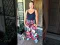How groovy are these plus size pants? #plussize #plussizefashion #curvygirlfashion #pants #groovy