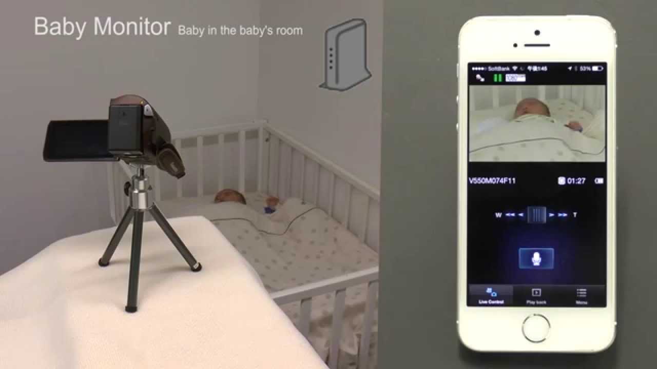 panasonic video baby monitor