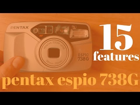 Pentax Espio 738G Cheapest 35mm Point And Shoot 15 Features 