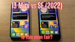 iPhone SE (2022) vs iPhone 13 mini - The best 