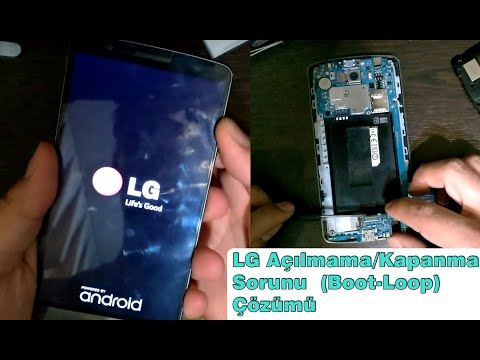 LG G3 G4 V10 Boot-Loop Sorunu ve Çözümü - Açılmama ve Açılıp Kapanma sorunu çözümü bedava Kendin Yap