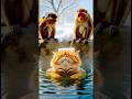A cat who went to a Japanese hot-spring👍 #foryou #cat #shorts