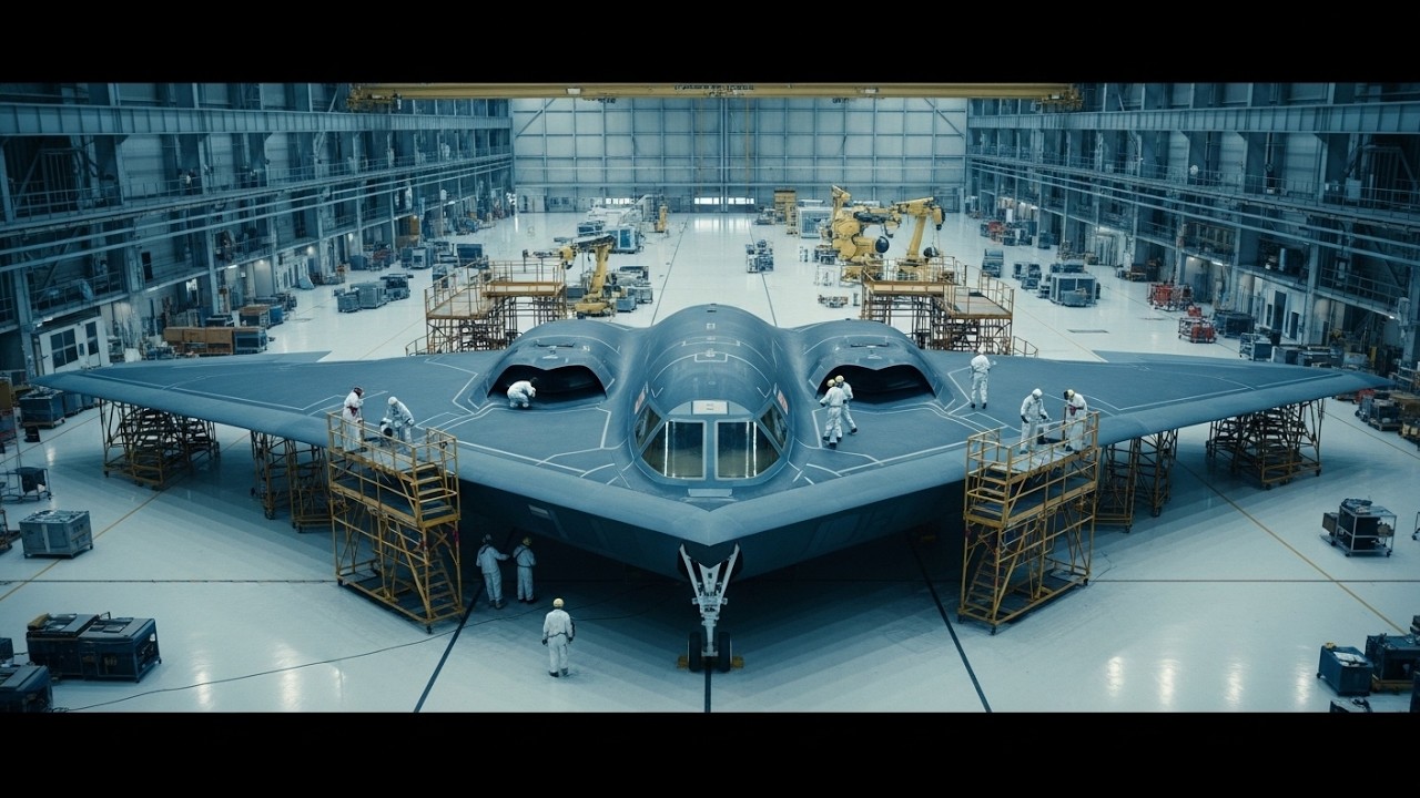 Inside the B 2 Spirit Stealth Bomber Factory | How America Builds the Legendary Stealth Aircraft