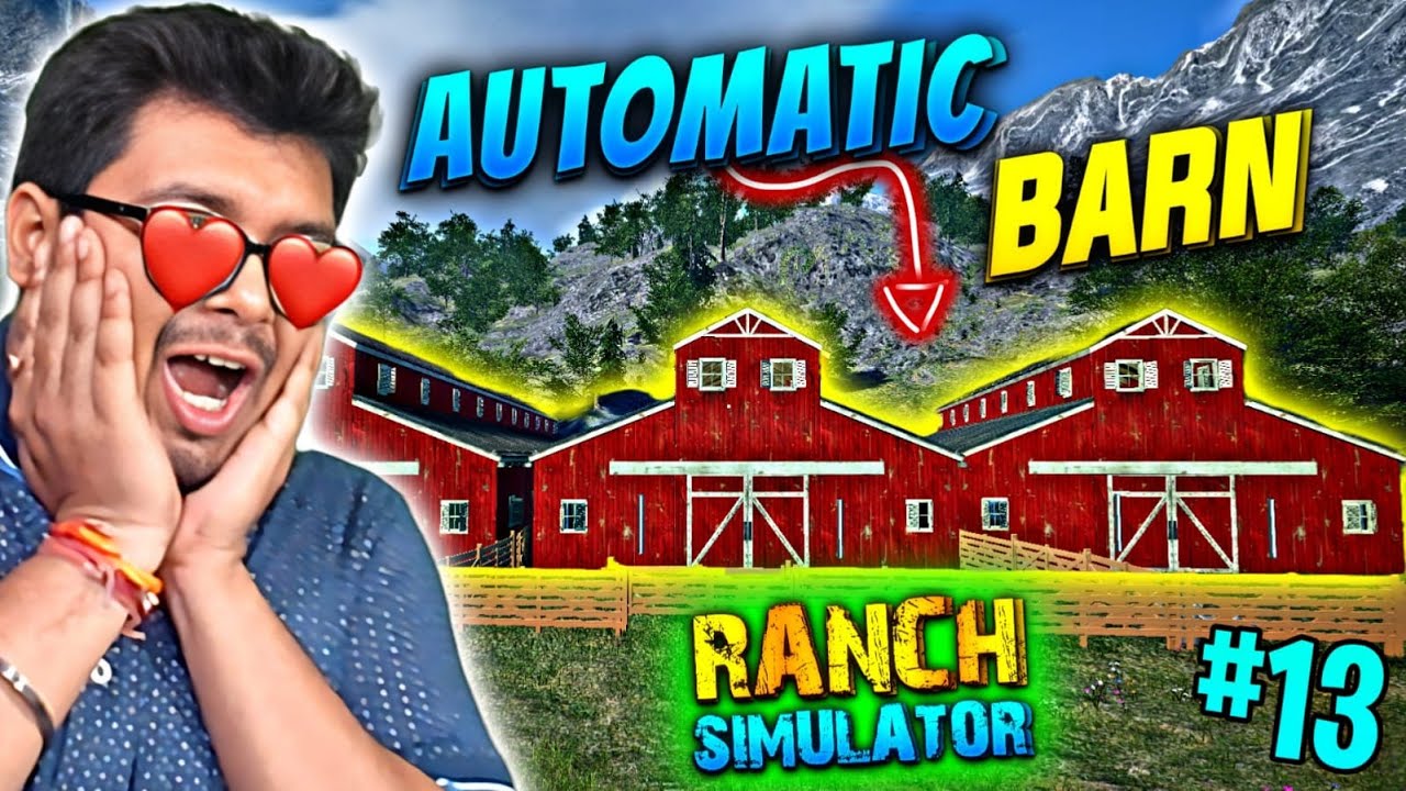 Automatic Barn House - Ranch Simulator - PART 13 (HINDI) - YouTube