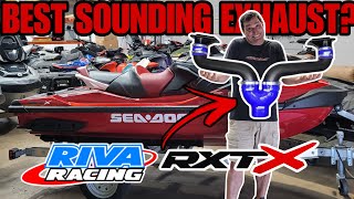 Best Sounding Exhaust for the Sea-Doo RXT-X 325? | RIVA Dual Exhaust Install &amp; Review
