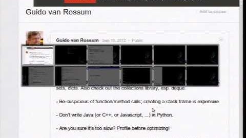 am besten PyConZA 2012: "Details of Python performance" by Maciej Fijałkowski  voll