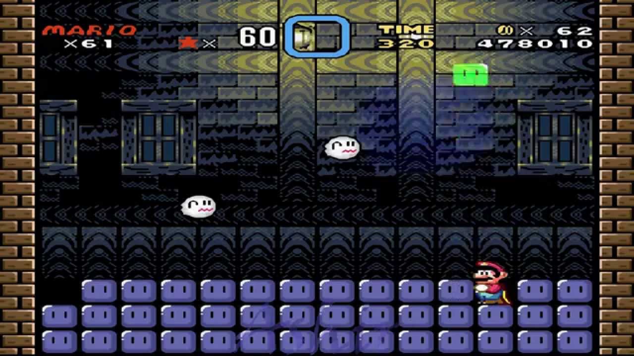 Super Mario World Donut Secret House secret exit - YouTube