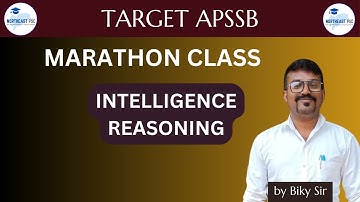 INTELLIGENCE REASONING MARATHON CLASS 1 I APSSB I CHSL I I by Biky Sir