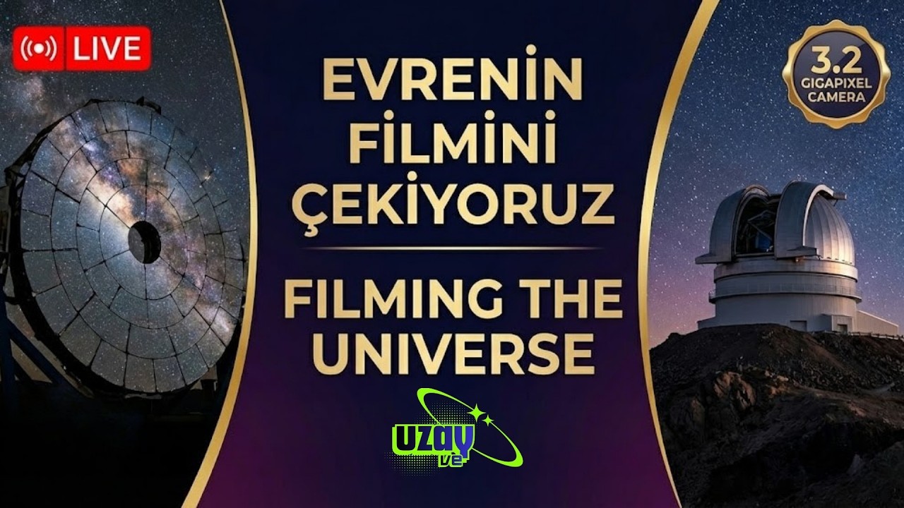 Evrenin Filmi Çekiliyor: Vera Rubin Gözlemevi’nden İlk Görüntüler #CanlıYayın #SpaceLive