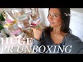 Hugeeee pr unboxing haul clothes makeup hair products etc