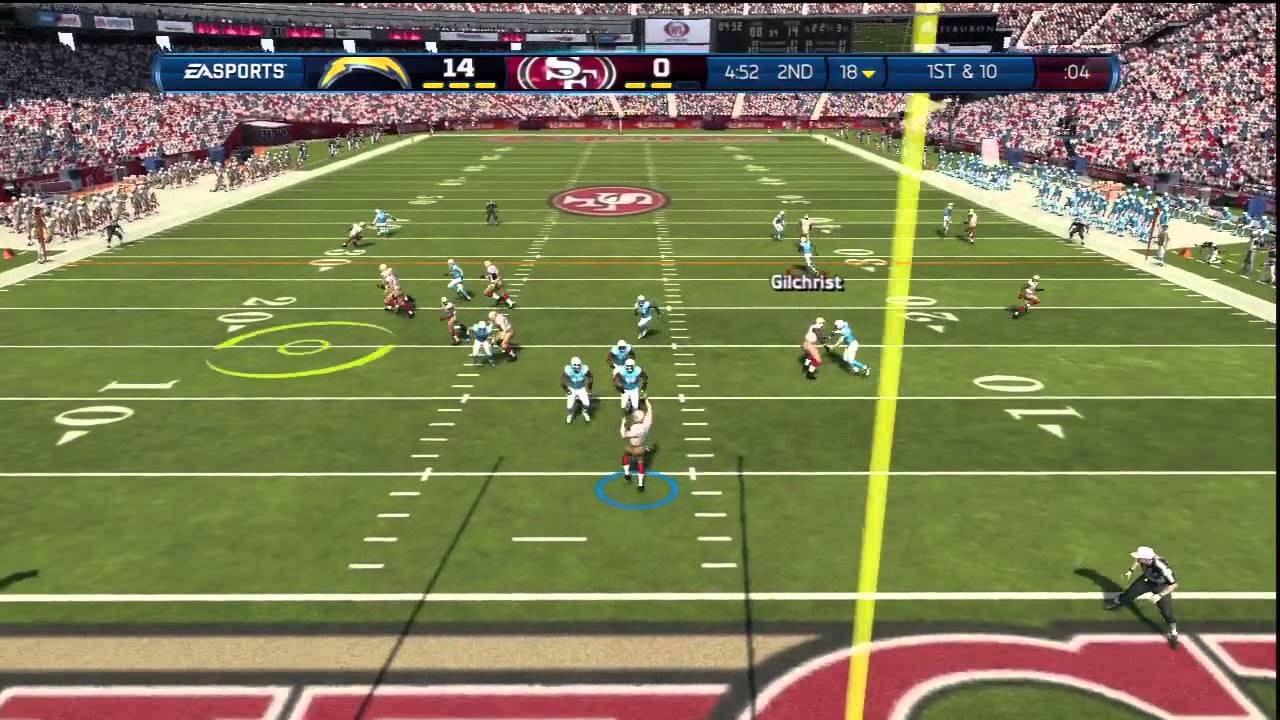Madden 13:CHARGERS vs 49ERS-Madden 13 ONLINE GAMEPLAY-LAST JAX SCHEME GAME!