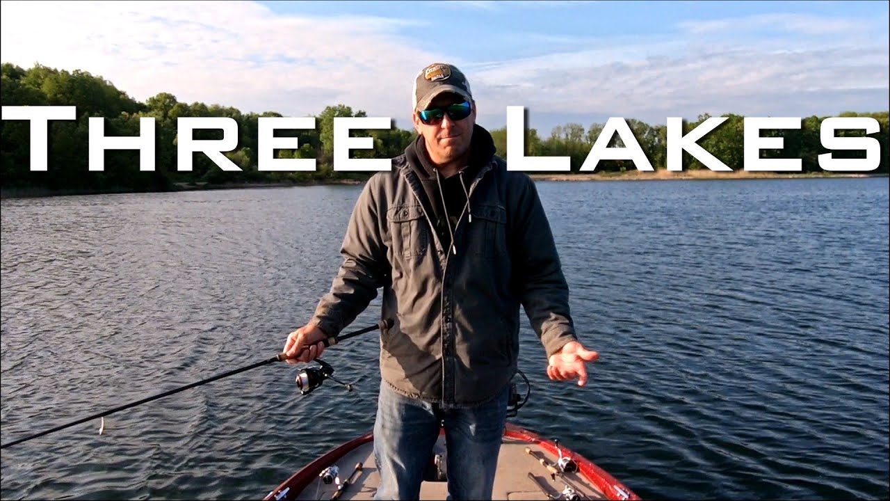Bass Fishing on Three Lakes