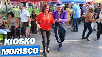 Baile 14 de Septiembre en Kiosko Morisco, Santa María la Ribera, Ciudad de México | 4K 60p | PARTE 2