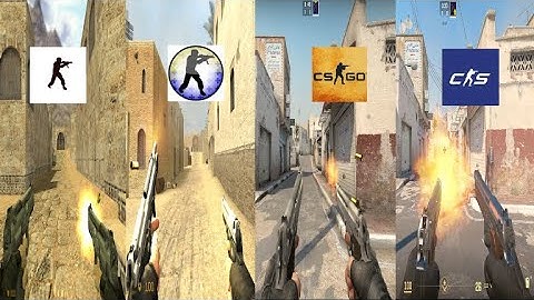 (Dual Berettas/Elite) | CS 1.6 vs CSS vs CS:GO vs CS2